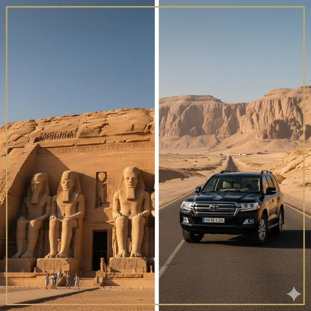 Abu Simbel Day Trip from Aswan – Round Trip by Car
