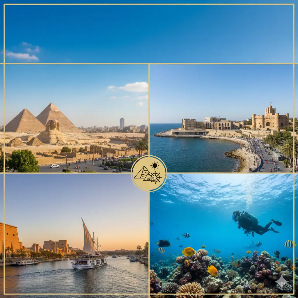 10-Day Egypt Experience |  Cairo, Alexandria, Nile Cruise and Red Sea Bliss