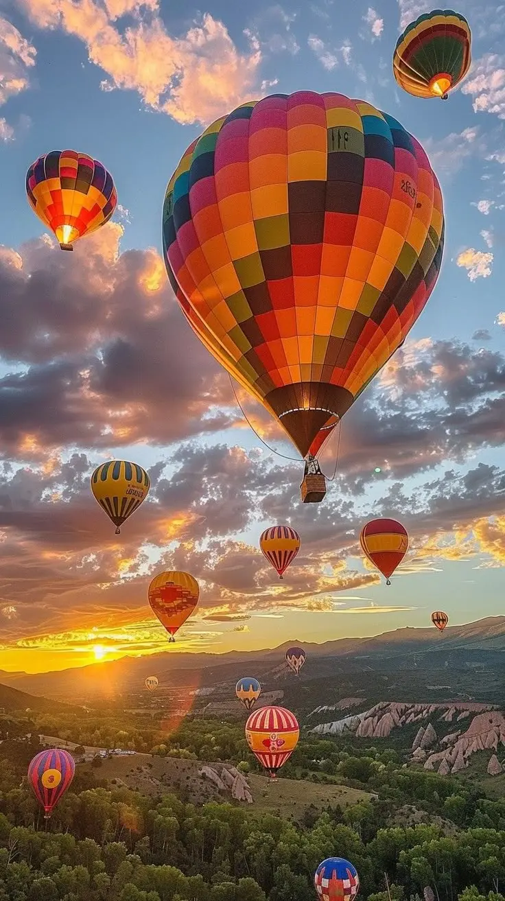 Sunrise Hot Air Balloon in Luxor